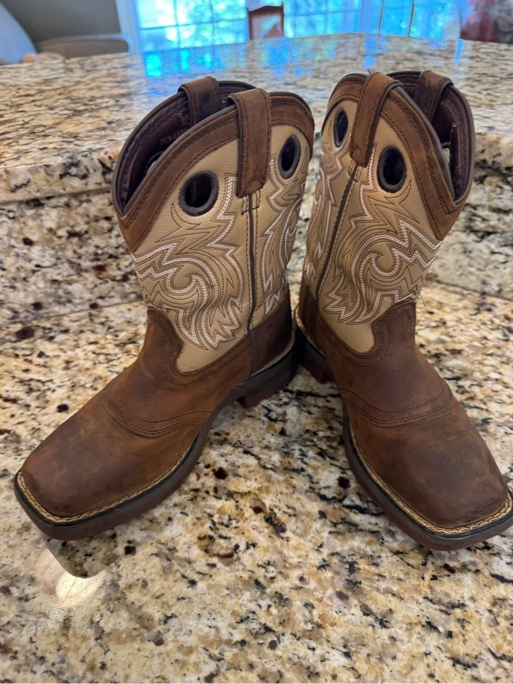 Durango western boots kids size1